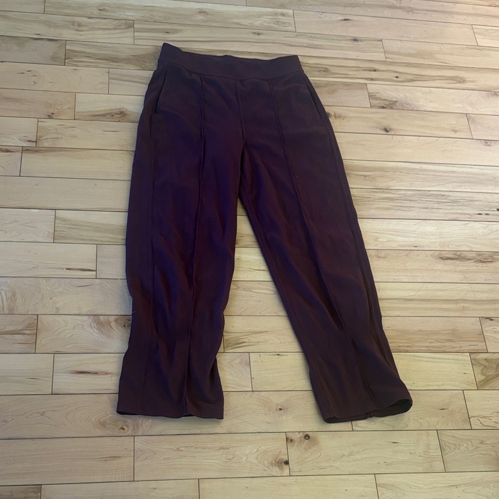lululemon athletica Ribbed Plum High-Waist Leggings